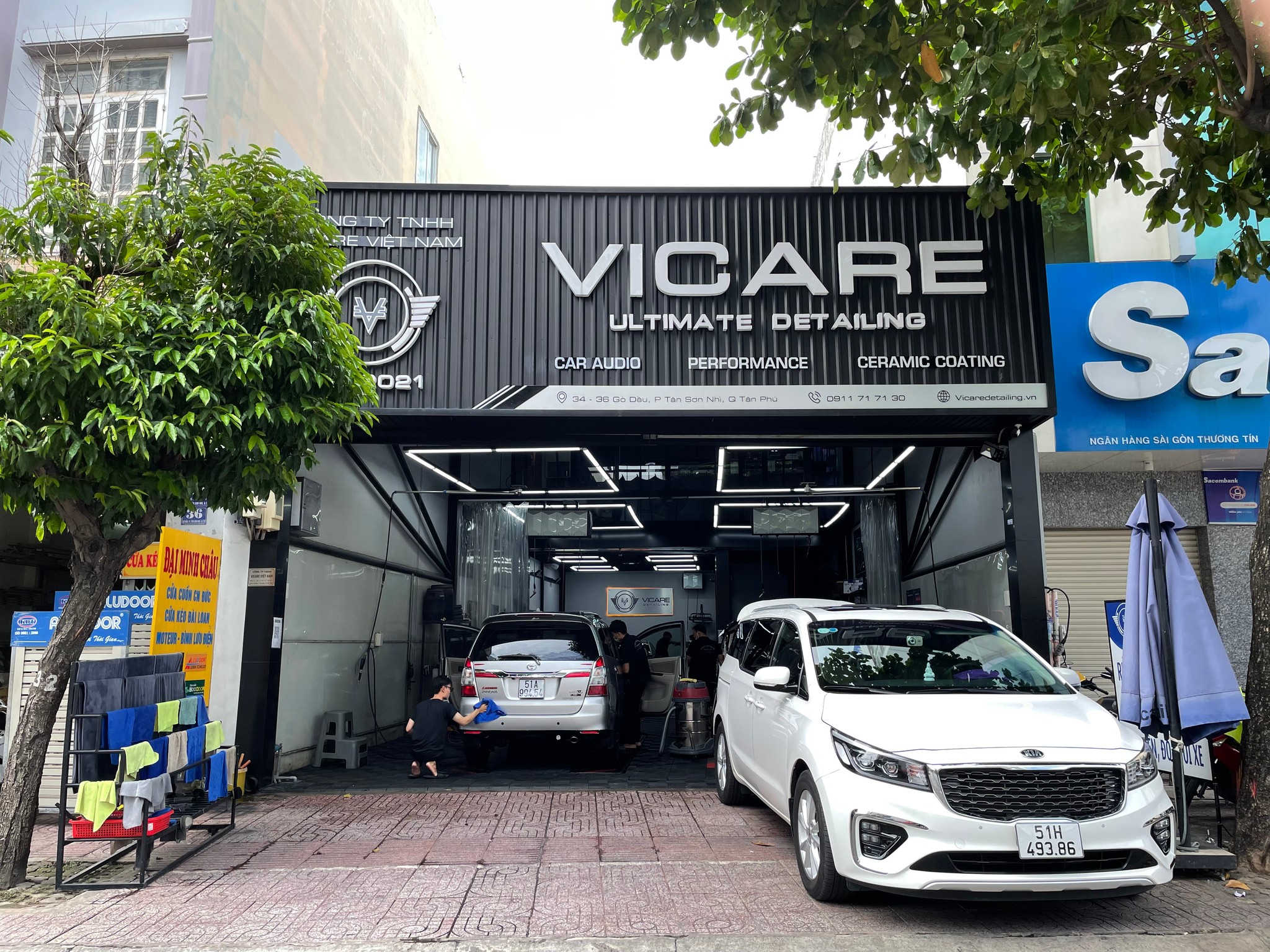 Trung tam cham soc xe ô tô uy tin tai HCM