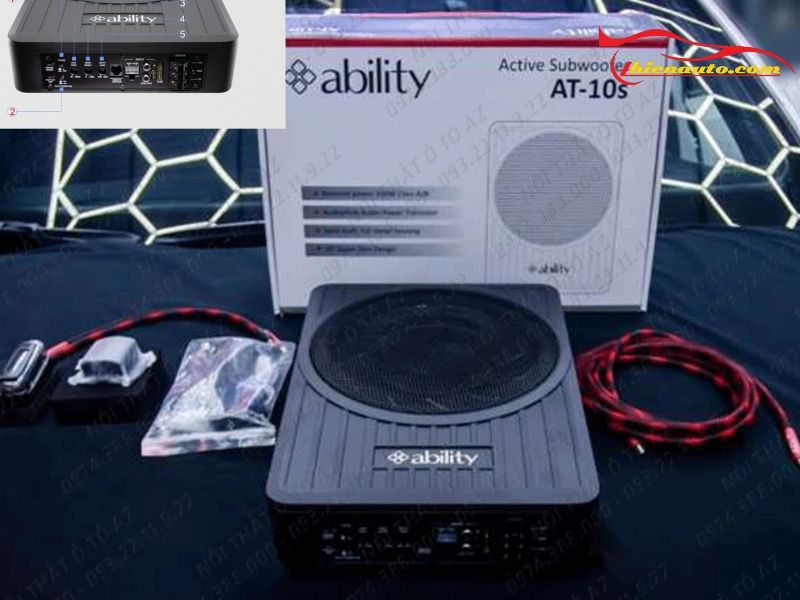 Độ Sub AT - 10S cho ô tô Suzuki