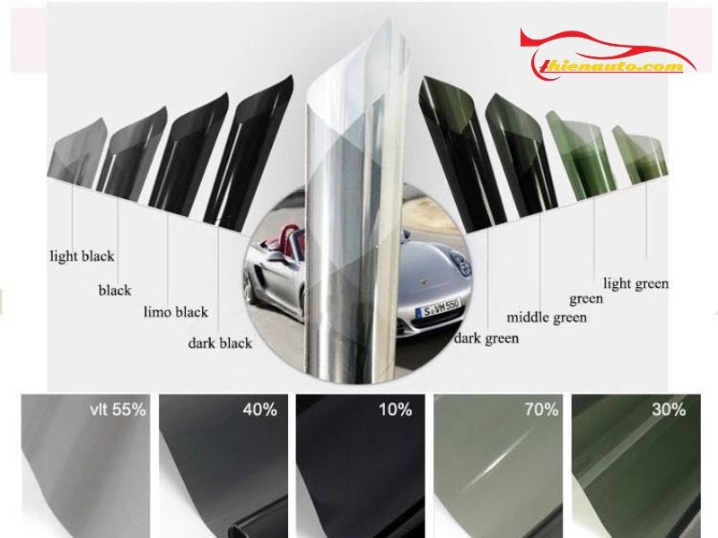 Chọn màu phim cách nhiệt đúng nhu cầu của bạn Chọn màu phim cách nhiệt đúng nhu cầu của bạn