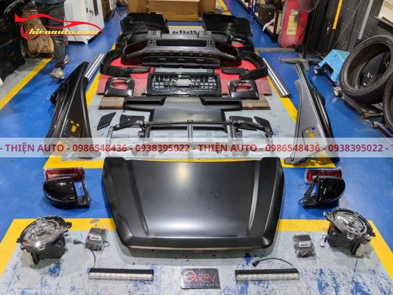 Jimny nâng cấp bodykit mẫu G63 và LB Jimny nâng cấp bodykit mẫu G63 và LB