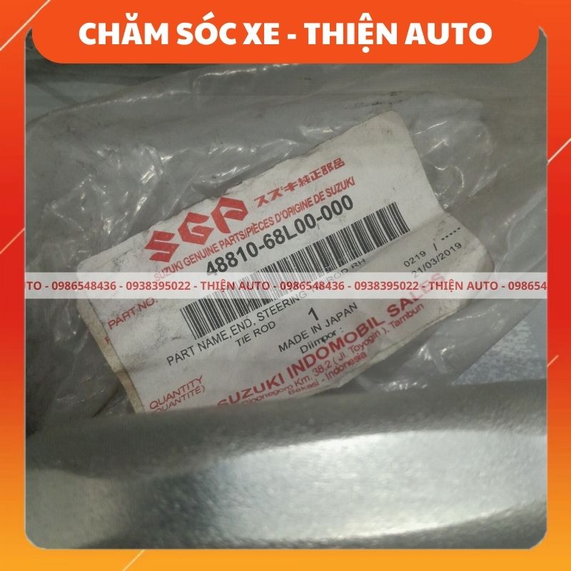 Rotuyn lái ngoài Suzuki Ertiga |48810-68L00 là phụ tùng chính hãng của Suzuki Rotuyn lái ngoài Suzuki Ertiga |48810-68L00 là phụ tùng chính hãng của Suzuki