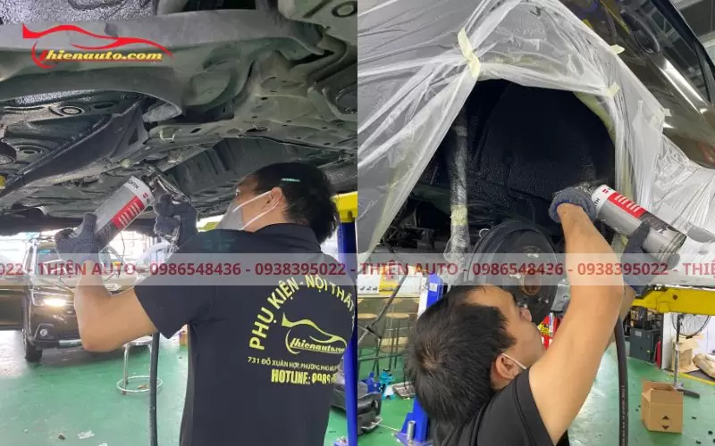 Quy trình phủ gầm ô tô Suzuki rõ ràng và chi tiết tại Thiện Auto - Chuyên Suzuki Quy trình phủ gầm ô tô Suzuki rõ ràng và chi tiết tại Thiện Auto - Chuyên Suzuki