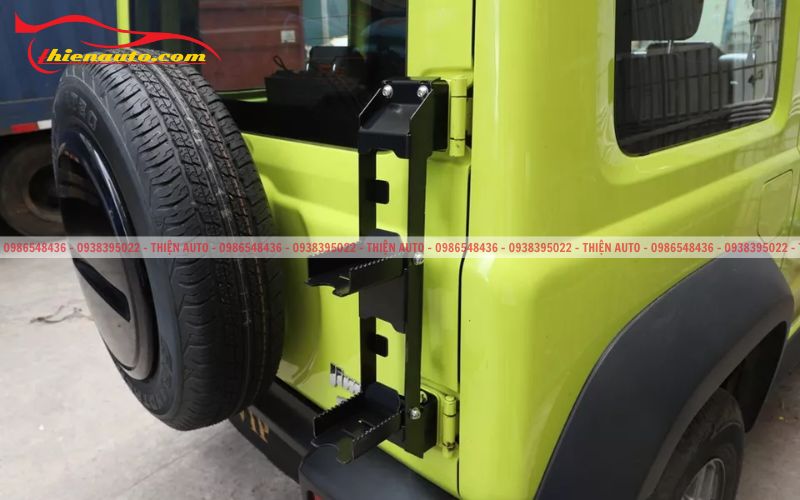 Thang gấp Suzuki Jimny mà chủ xe nên lắp đặt Thang gấp Suzuki Jimny mà chủ xe nên lắp đặt