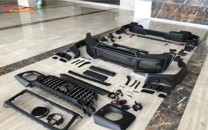 Các chi tiết trong gói độ bodykit Brabus cho Suzuki Jimny Các chi tiết trong gói độ bodykit Brabus cho Suzuki Jimny