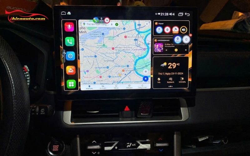 Hướng dẫn nâng cấp Android cho màn hình ô tô