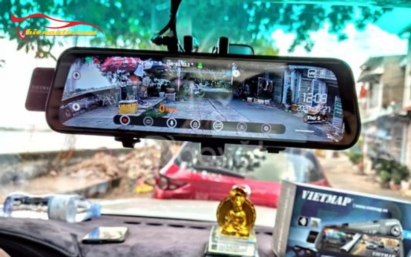 Vietmap G39 là camera hành trình gương đầu tiên của Vietmap