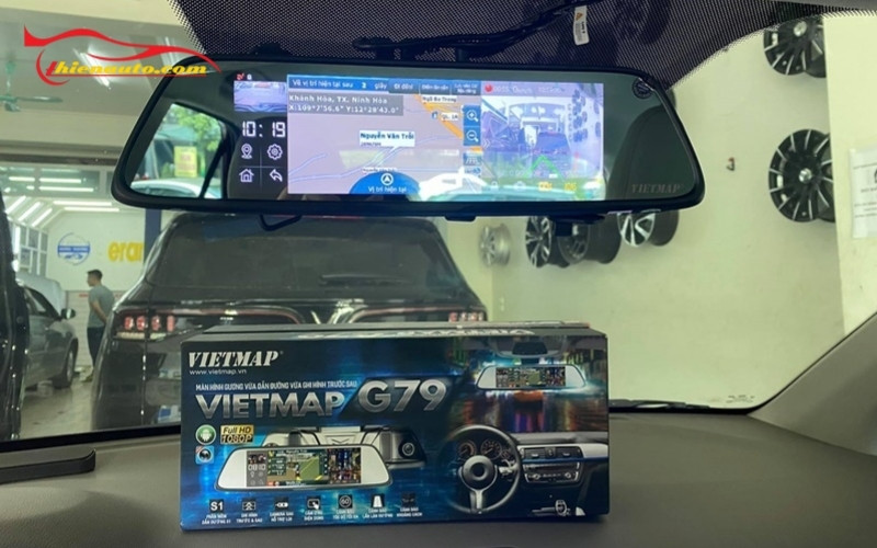 Vietmap G79 được đánh giá là một trong những camera hành trình gương tốt nhất hiện nay