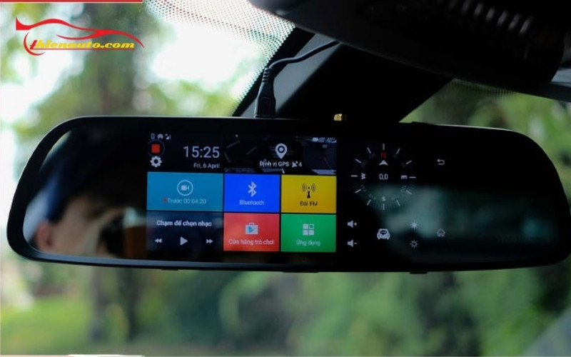 Xiaomi 70mai Rearview Dashcam D07 nổi bật với thiết kế hiện đại và công nghệ tiên tiến