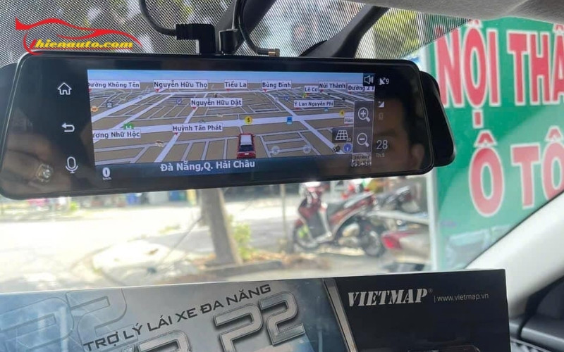 Vietmap iDVR P2 là một trong những camera hành trình gương tốt nhất hiện nay