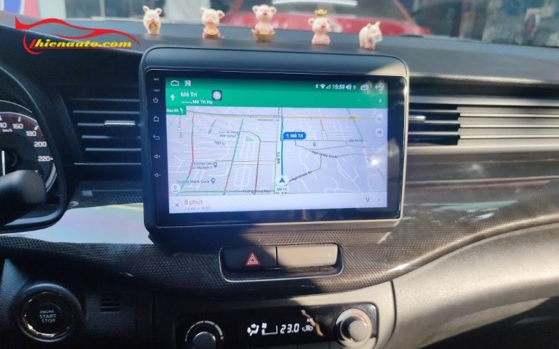Độ màn hình Suzuki Ertiga Hồ Chí Minh bằng cách thay màn hình Android