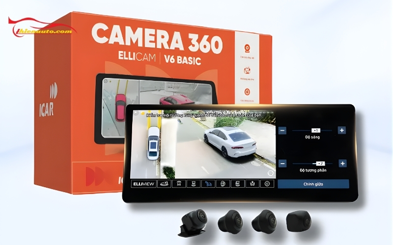 Suzuki Fronx lắp camera 360 Icar Elliview V5 Lite