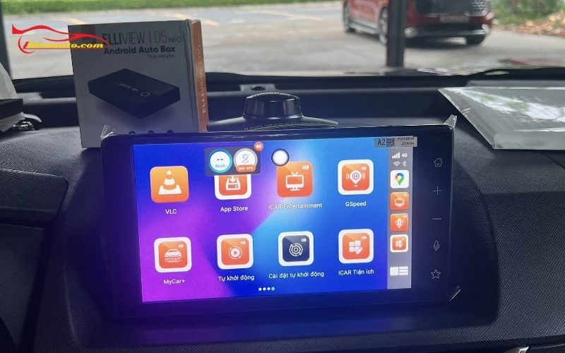 Dòng Android box D5 Neo được nhiều chủ xe lựa chọn lắp đặt cho xe Suzuki