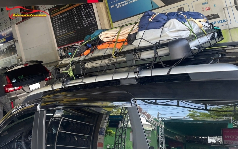 Hình ảnh lắp giá nóc XL7 thực tế tại Phukiensuzuki