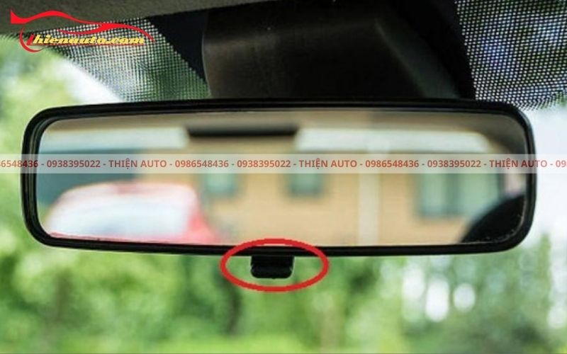 Cấu tạo của gương điện chống chói Suzuki Xl7