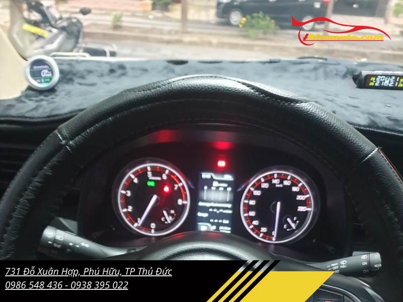 Cruise control sau khi được lắp đặt hoàn chỉnh lên xe