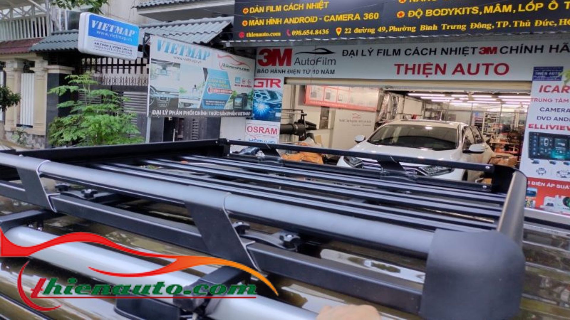 Độ bền cao giúp cho giá nóc XL7 có thể chịu được nhiều tác động của môi trường