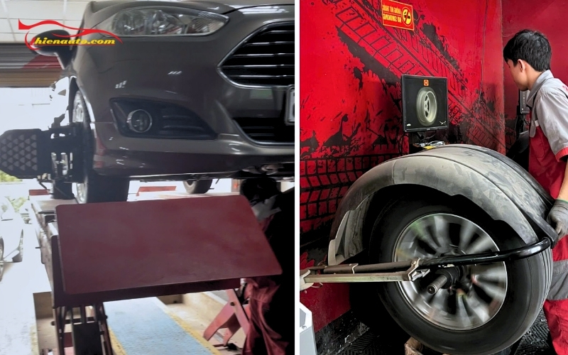 Quy Trình Cân Bằng Động Bánh Xe chuẩn tại Phukiensuzuki-Thiện Auto