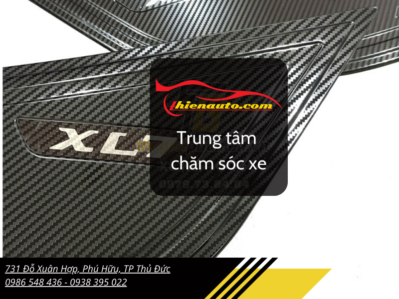 Ốp tapli vân carbon tăng sự sang trọng cho xế yêu