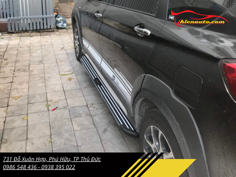 Bệ bước chân CW sau khi được lắp đặt