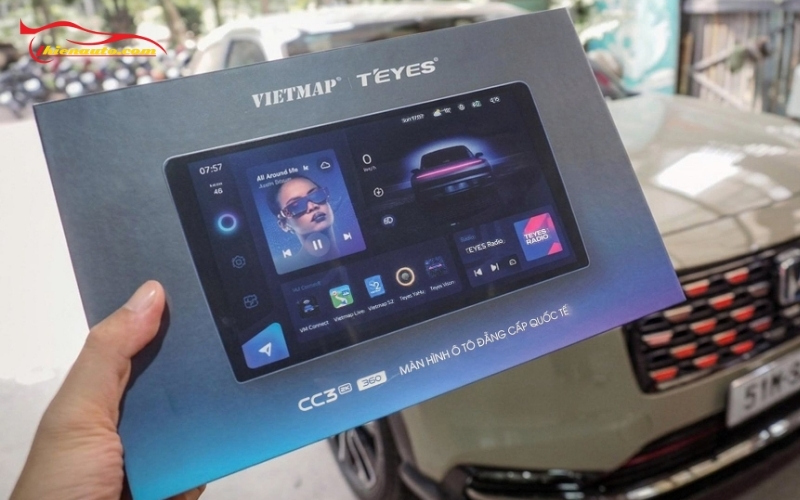 Màn hình Android Teyes CC3 2K Max chính hãng lắp đặt tại Thiện Auto-Phukiensuzuki