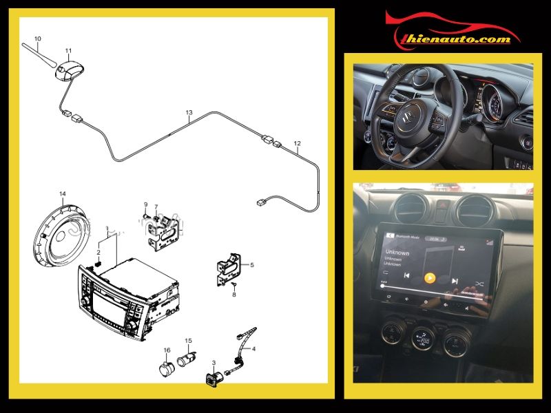 Lí do nên độ loa ô tô Suzuki