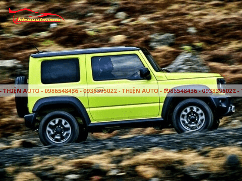 Jimny đã tăng khả năng off- road Jimny đã tăng khả năng off- road