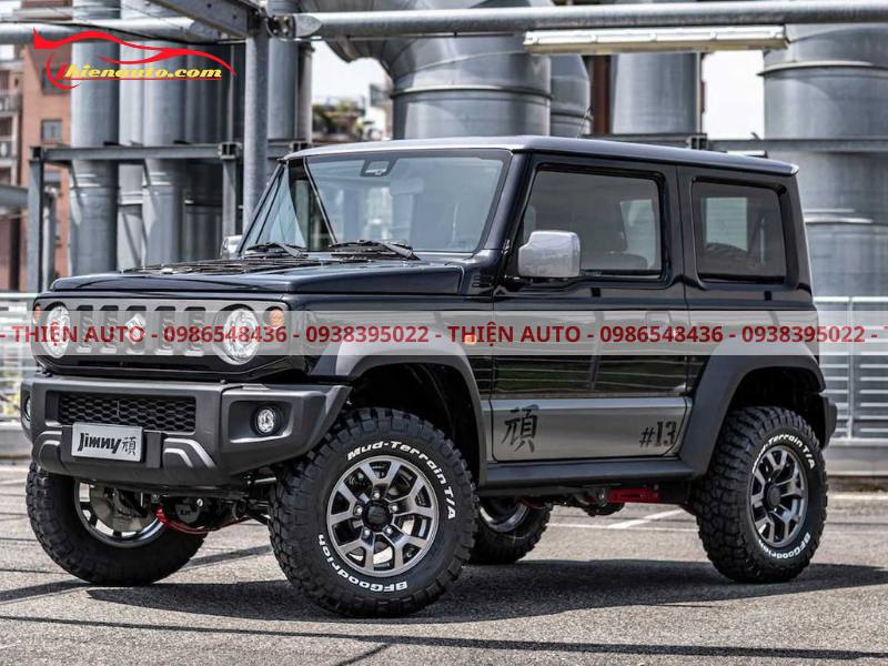 Thiện Auto biến Suzuki Jimny thành G63 bằng dịch vụ độ body kit