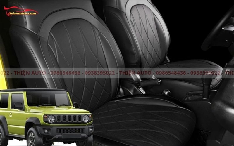 Đặt may và bọc ghế da Suzuki Jimny tại thành phố Hồ Chí Minh