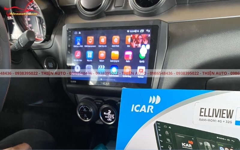 Đánh giá màn hình Icar S5 Premium cho xe Suzuki Swift - Nâng tầm nội thất xe Suzuki Swift Đánh giá màn hình Icar S5 Premium cho xe Suzuki Swift - Nâng tầm nội thất xe Suzuki Swift