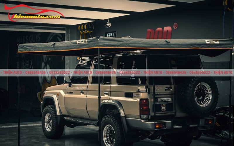 Tính tiện lợi của tăng bạt Suzuki Jimny 270 độ Tính tiện lợi của tăng bạt Suzuki Jimny 270 độ