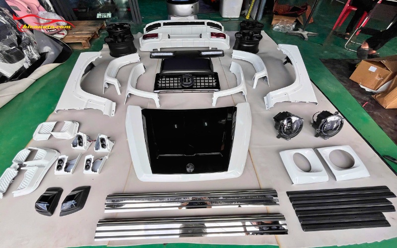 Các chi tiết trong gói Suzuki Jimny độ Brabus bodykit