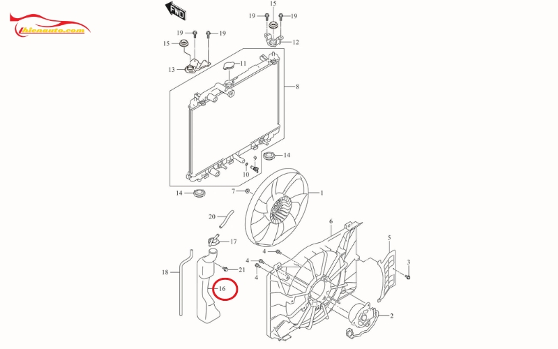 Vị trí bình nước phụ Suzuki XL7/XL7 Hybrid 17931-73R00-000 (16)