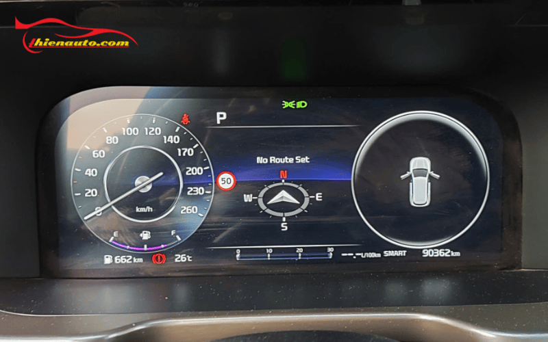 Tác dụng khi lắp cảm biến áp suất lốp KIA Sorento 2021