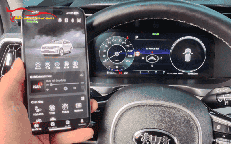 Cảm biến áp suất lốp IP25 lắp cho Kia Sorento