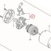 Vị trí chổi than đề Suzuki 31173-63J00-000