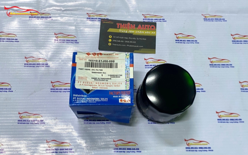 Thông tin kỹ thuật lọc dầu động cơ Suzuki Swift 16510-61J00-000