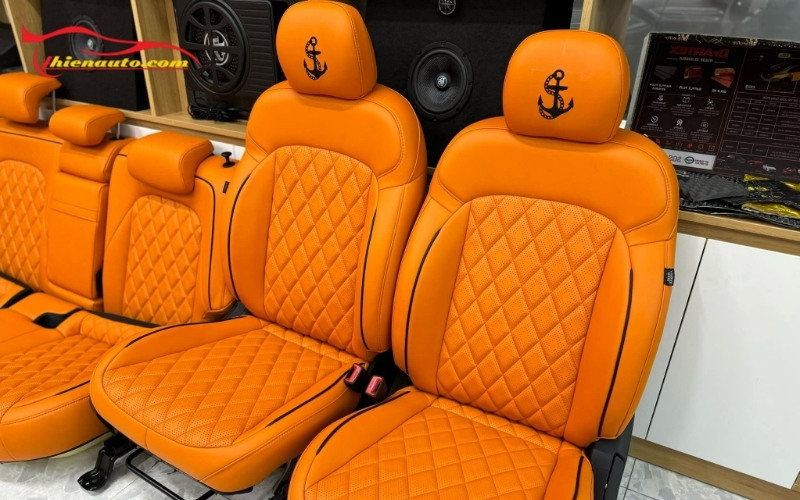Hình ảnh bọc ghế da simili cho Suzuki Swift thực tế tại Thiện Auto