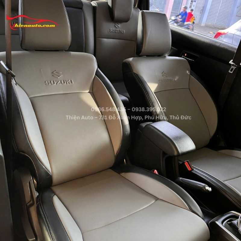 Giá niêm yết bọc ghế da nappa Suzuki Fronx dao động từ 6.800.000 - 8.000.000 đồng