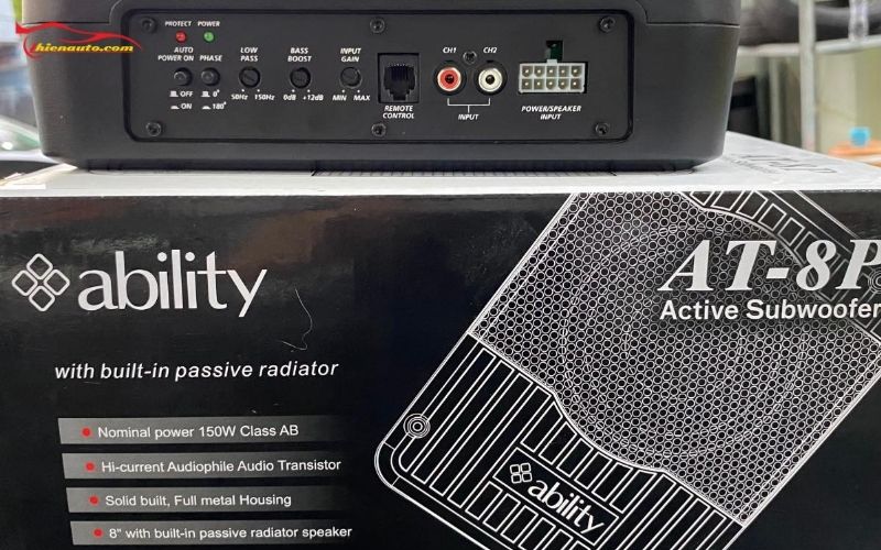 Độ loa Suzuki Swift thương hiệu Ability