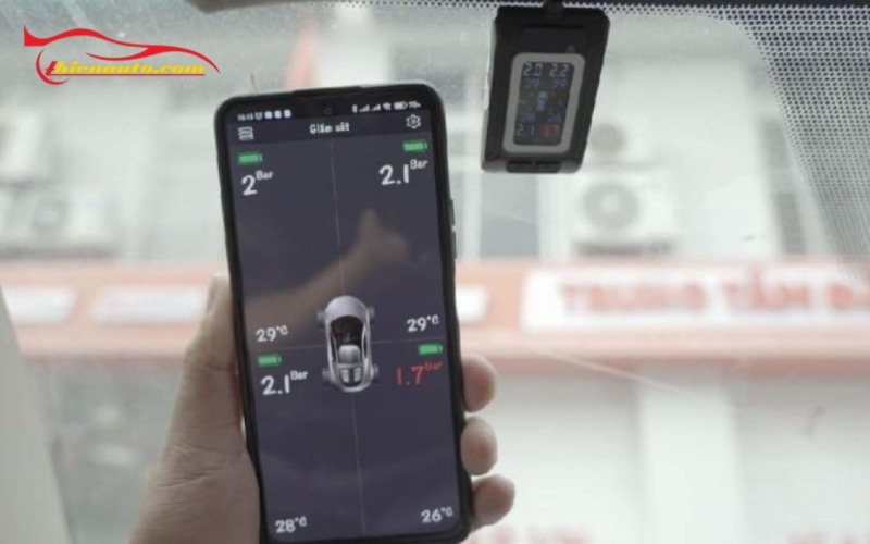 Lắp cảm biến áp suất lốp XL7 Hồ Chí Minh loại Ellisate C398
