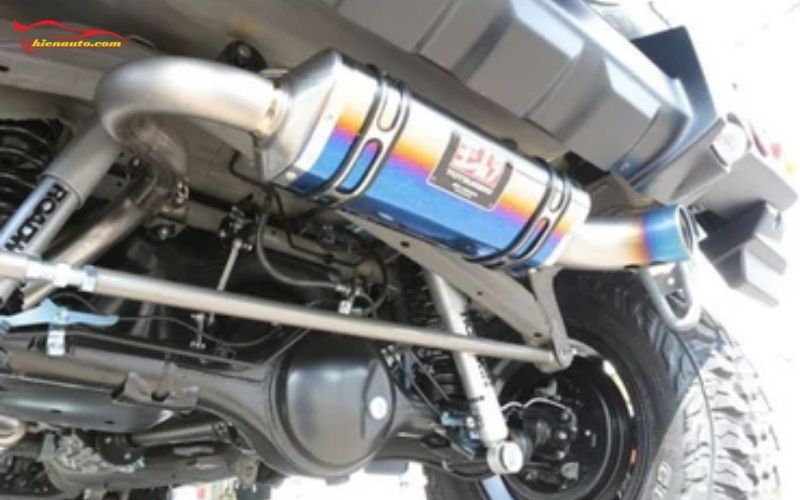Độ pô giảm thanh Titan APIO YOSHIMURA Jimny 