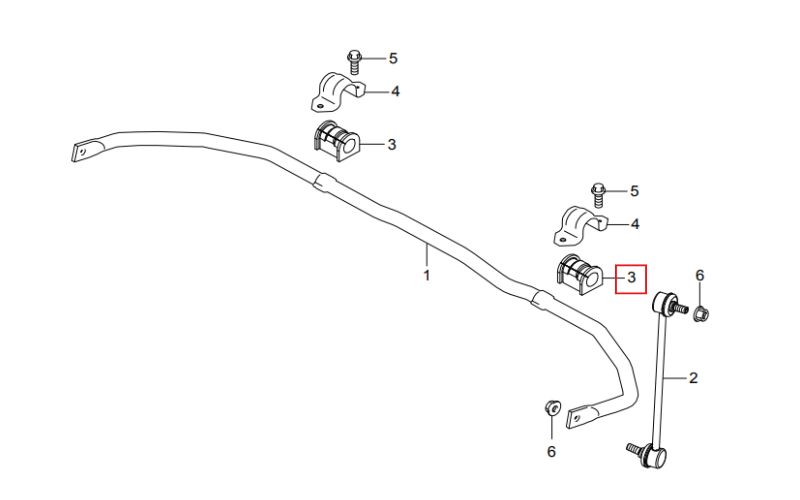 Cao su cân bằng trước Suzuki Swift 2019 42431-52R00-000