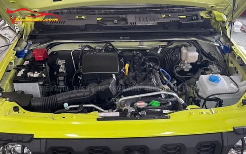 Hình ảnh thực tế thanh cân bằng động cơ Cusco Suzuki Jimny tại Thiện Auto