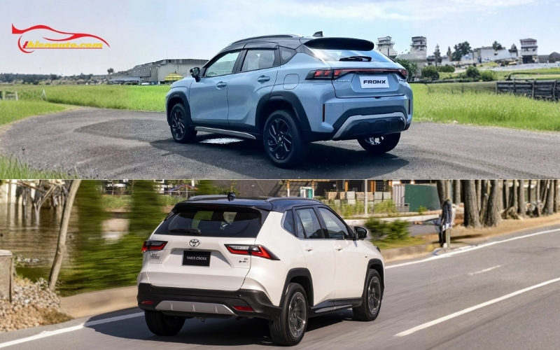 So sánh Suzuki Fronx và Toyota Yaris Cross về giá chênh lệch chỉ 1 triệu đồng