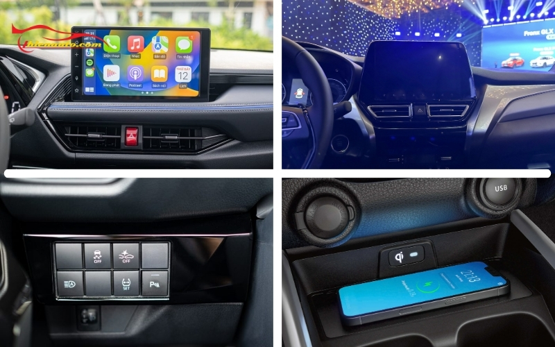 So sánh Toyota Yaris Cross (bên trái) và Suzuki Fronx (bên phải) về trang bị an toàn