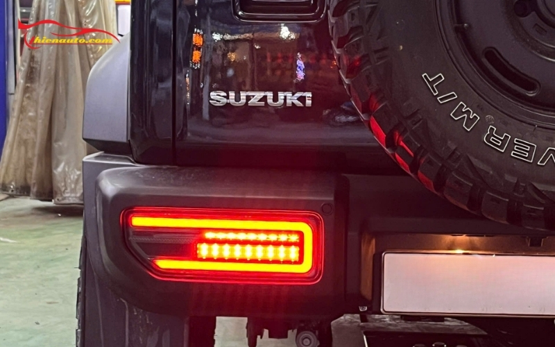 Hình ảnh thực tế Suzuki Jimmy độ offroad tại Phukiensuzuki