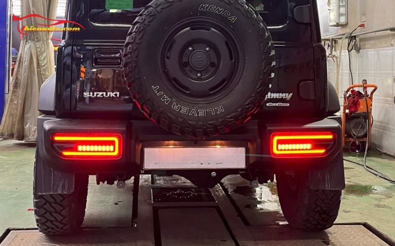 Hình ảnh thực tế Suzuki Jimmy độ offroad tại Phukiensuzuki