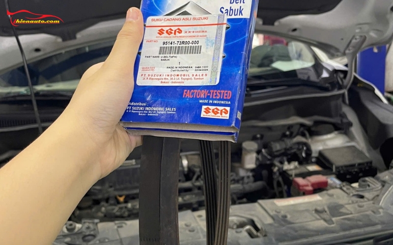 Bảo dưỡng Suzuki XL7 kiểm tra dây cu-roa: 70.000 – 100.000 km