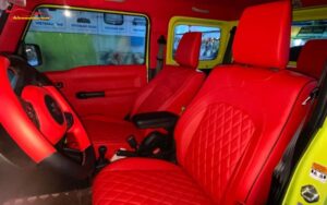 May bọc ghế da Suzuki XL7: Kiểu quả trám/Caro