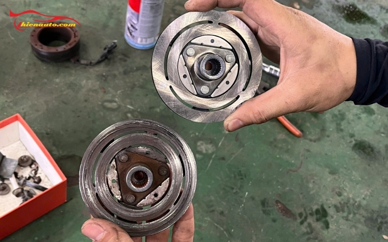 Hình ảnh thực tế thay  mặt hít lốc lạnh Suzuki XL7 tại Phukiensuzuki